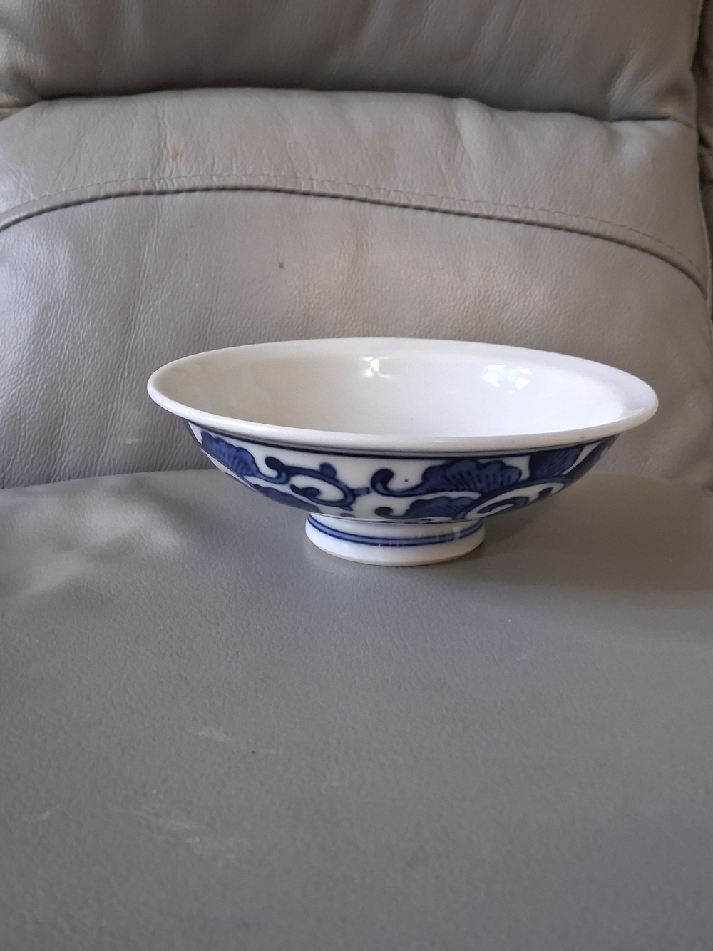 Vintage Porcelain Footed Bowl
